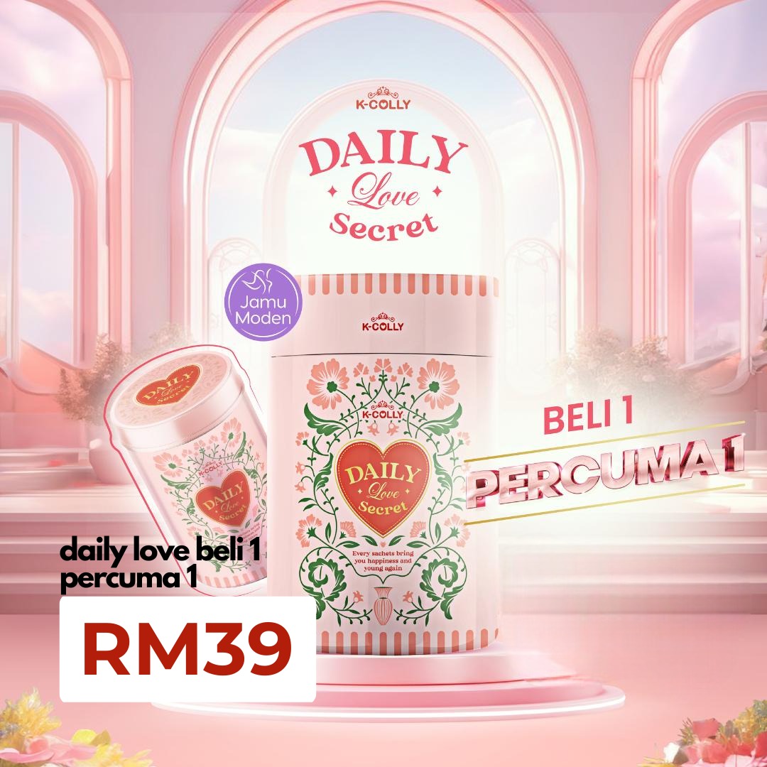 Daily Love Beli 1 Percuma 1